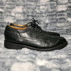 Frye Black Leather Lace Up Oxfords Shoes Men's Size 8.5